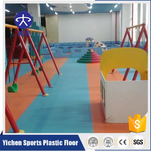 新疆幼兒活動(dòng)中心PVC塑膠地板