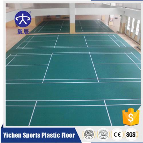新疆喀什市羽毛球場PVC運(yùn)動地板，羽毛球館PVC塑膠地板